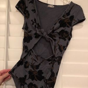 Floral bodysuit